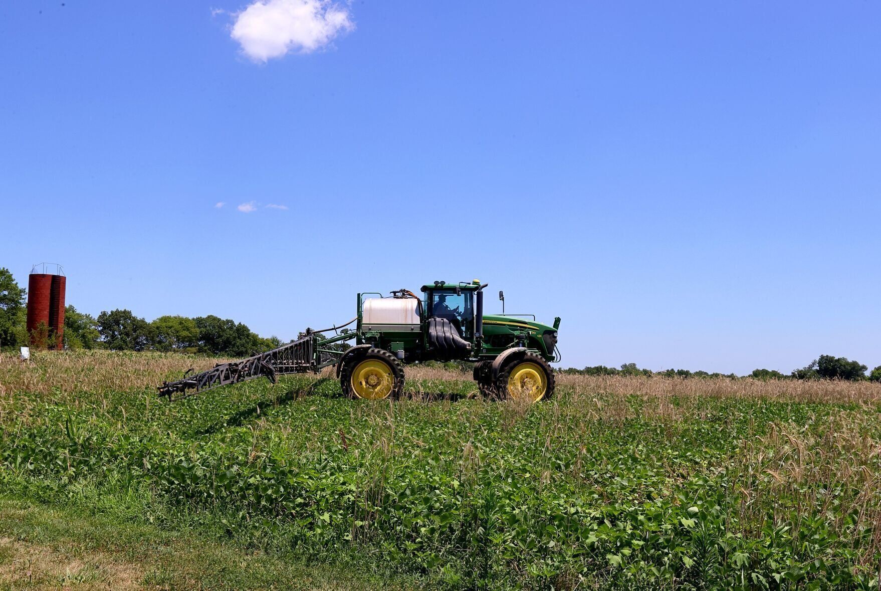 GPS guides farm tractors through fields